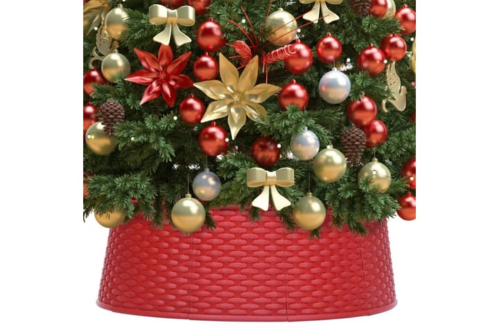 Joulukuusen helma punainen 65x19,5 cm - Punainen - Joulukuusen koristeet - Joulukoristeet
