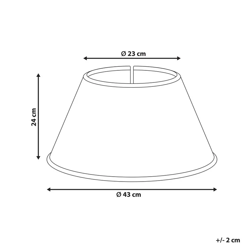 Joulukuusen kaulus Hiver - Luonnollinen, Valkoinen 43x43x24 cm - Sisustustuotteet - Joulukoristeet & juhlakoristeet - Joulukoristeet - Joulukuusen jalka