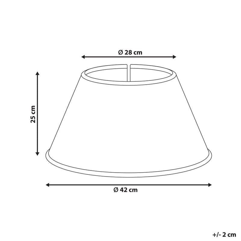 Joulukuusen kaulus Neige - 42x42x25 cm - Sisustustuotteet - Joulukoristeet & juhlakoristeet - Joulukoristeet - Joulukuusen jalka