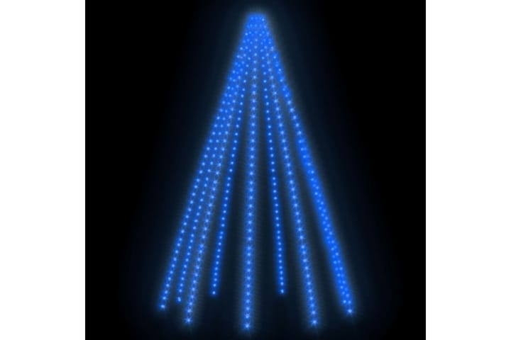 Joulukuusen valoverkko 400 LED-valoa sininen 400 cm - Sininen - Joulukoristeet - Joulukuusen koristeet