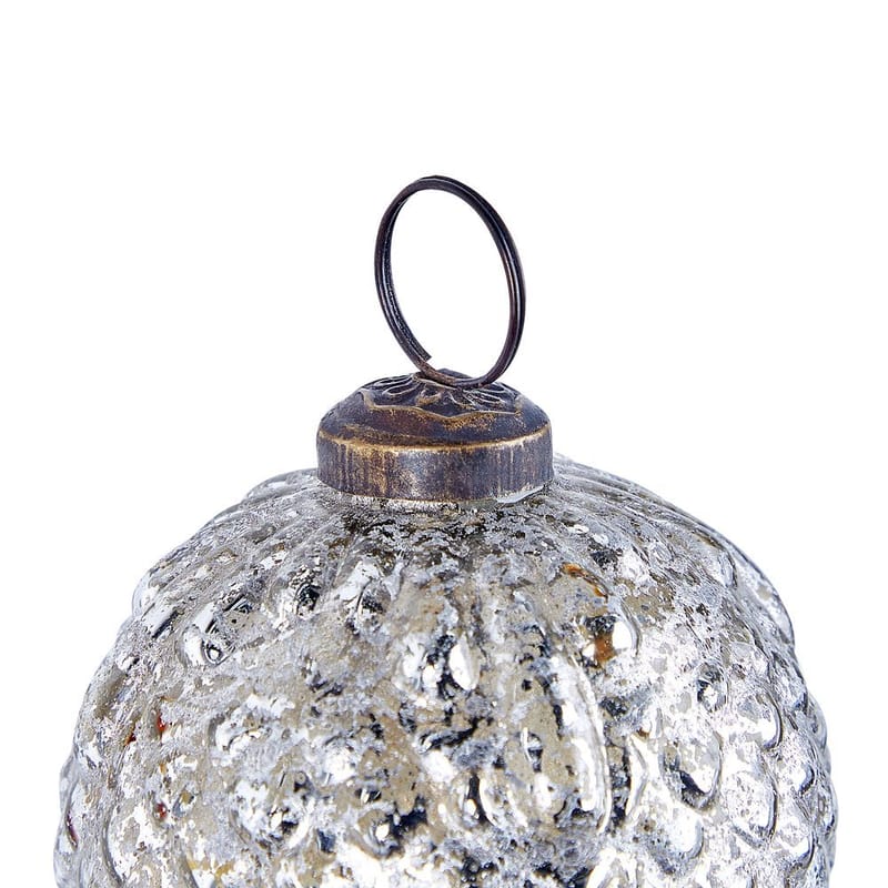 Joulukuusenkoristepallo Argentin Setti, 6 kpl - Hopea - Sisustustuotteet - Joulukoristeet & juhlakoristeet - Joulukoristeet - Joulukuusen koristeet