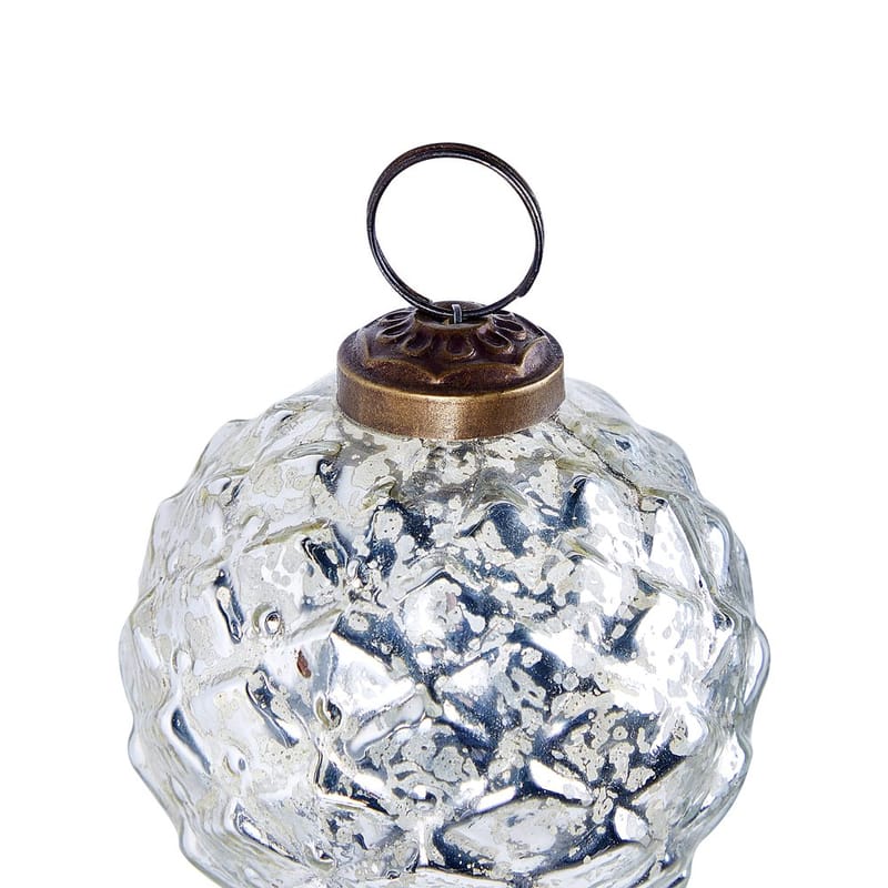 Joulukuusenkoristepallo Argentin Setti, 6 kpl - Hopea - Sisustustuotteet - Joulukoristeet & juhlakoristeet - Joulukoristeet - Joulukuusen koristeet