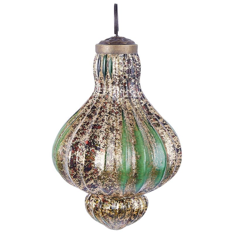 Joulukuusenkoristepallo Brillant setti 8:lla - Kulta, Vihreä - Sisustustuotteet - Joulukoristeet & juhlakoristeet - Joulukoristeet - Joulukuusen koristeet