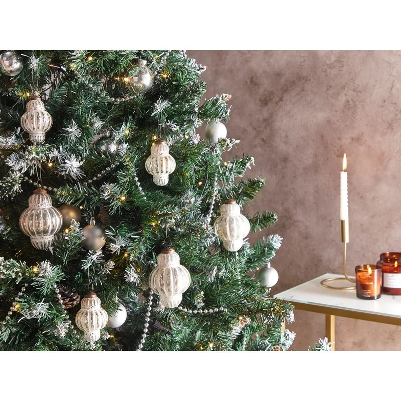 Joulukuusenkoristepallo Cremeux-setti, 6 osaa - Sisustustuotteet - Joulukoristeet & juhlakoristeet - Joulukoristeet - Joulukuusen koristeet