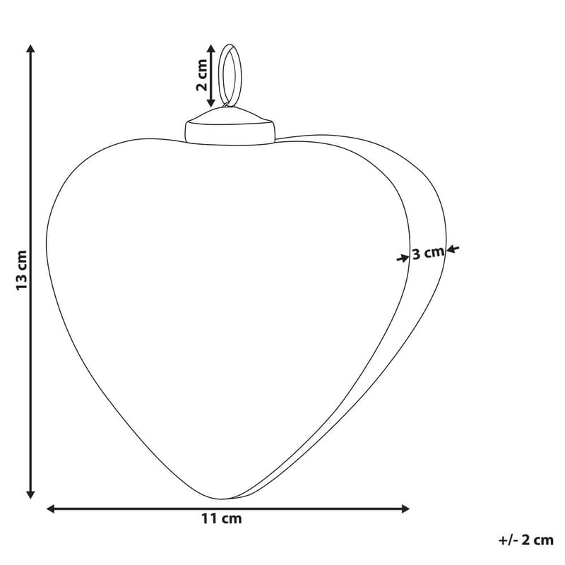 Joulukuusenkoristepallo Feriable Setti 4:llä - Harmaa, Hopea, Kulta - Sisustustuotteet - Joulukoristeet & juhlakoristeet - Joulukoristeet - Joulukuusen koristeet