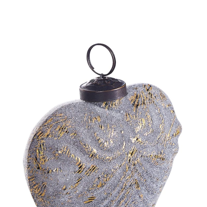 Joulukuusenkoristepallo Feriable Setti 8:lla - Harmaa, Kulta, Hopea - Sisustustuotteet - Joulukoristeet & juhlakoristeet - Joulukoristeet - Joulukuusen koristeet