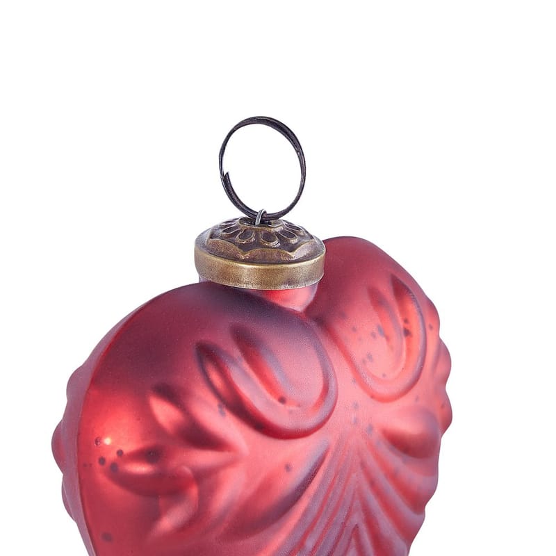 Joulukuusenkoristepallo Feriable Setti 8:lla - Punainen, Kulta - Sisustustuotteet - Joulukoristeet & juhlakoristeet - Joulukoristeet - Joulukuusen koristeet