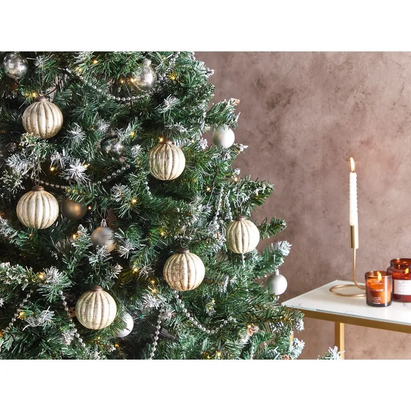 Joulukuusenkoristepallo Ivoire Setti, 6 kappaletta - Sisustustuotteet - Joulukoristeet & juhlakoristeet - Joulukoristeet - Joulukuusen koristeet