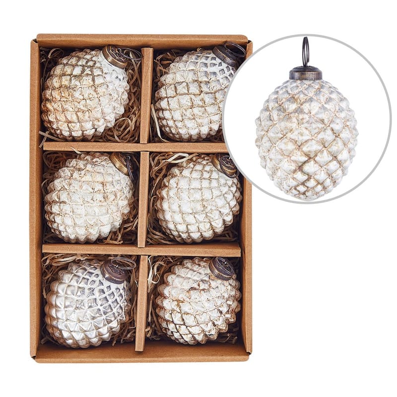 Joulukuusenkoristepallo Laiton Sarja 6:lla, undefined