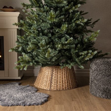 Granig-joulukuusen suojareunus 62 cm - beigenharmaa - Sisustustuotteet - Joulukoristeet & juhlakoristeet - Joulukoristeet - Joulutekstiilit - Joulukuusen matto