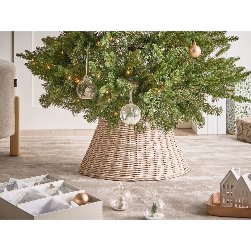 Joulukuusen kaulus Flocon - Ruskea - Sisustustuotteet - Joulukoristeet & juhlakoristeet - Joulukoristeet - Joulukuusen jalka