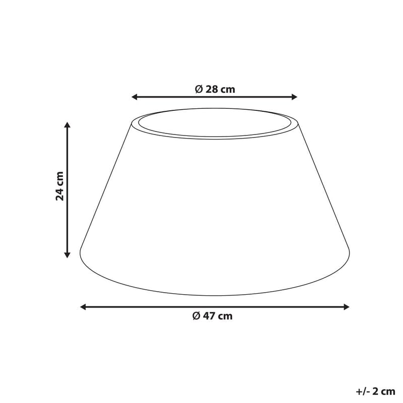 Joulukuusen kaulus Flocon - Ruskea - Sisustustuotteet - Joulukoristeet & juhlakoristeet - Joulukoristeet - Joulukuusen jalka