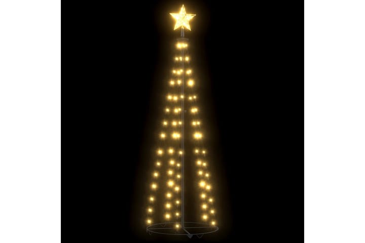 Kartio joulukuusi 70 lämpimän valkoista LEDiä 50x120 cm - Joulukuusen koristeet - Joulukoristeet