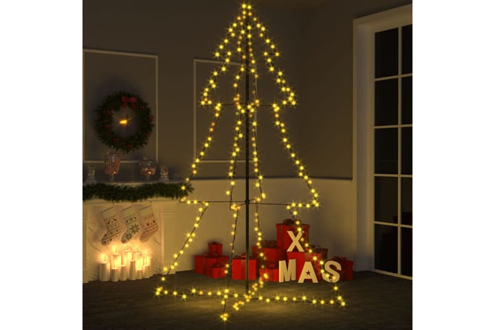 Kartionmallinen joulukuusi 240 LEDiä sisä/ulkokäyttö - Joulukoristeet - Joulukuusen koristeet