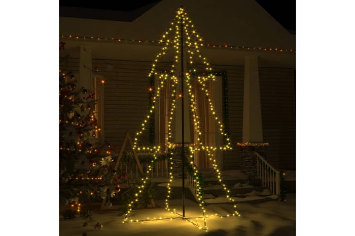Kartionmallinen joulukuusi 300 LEDiä sisä/ulkokäyttö - Joulukoristeet - Joulukuusen koristeet