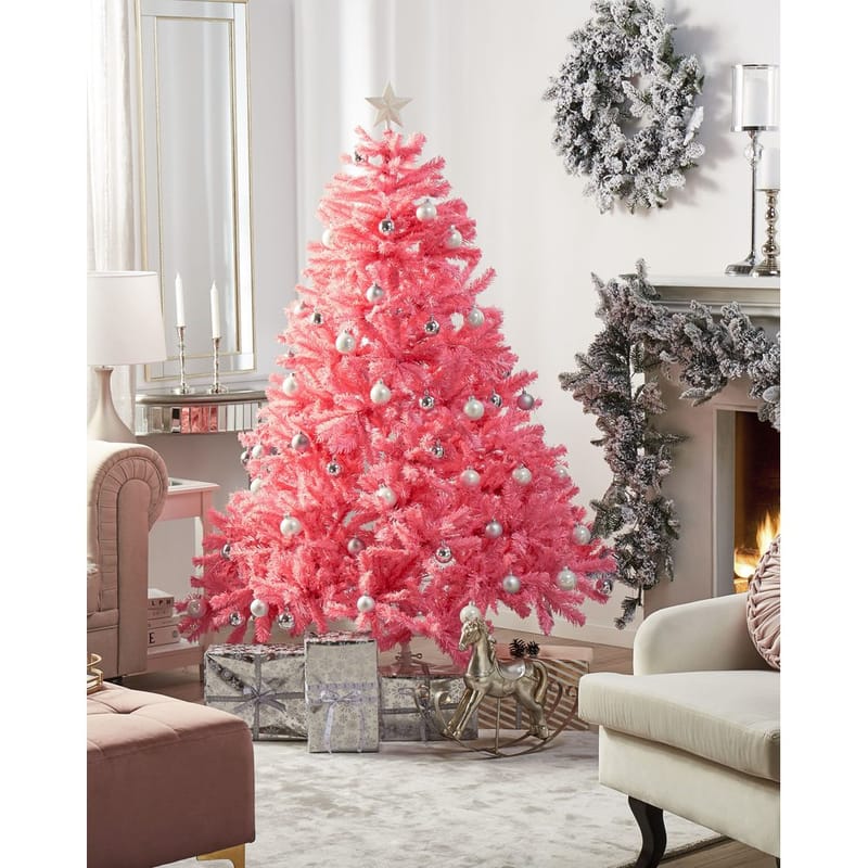 Keinotekoinen joulukuusi Farnham - Violetti 150x150x180 cm - Sisustustuotteet - Joulukoristeet & juhlakoristeet - Joulukoristeet - Tekokuusi