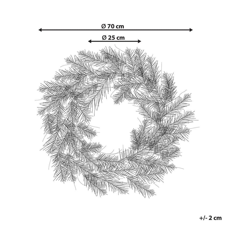 Luminen joulukranssi Sundo - Sisustustuotteet - Joulukoristeet & juhlakoristeet - Joulukoristeet - Joulukranssi