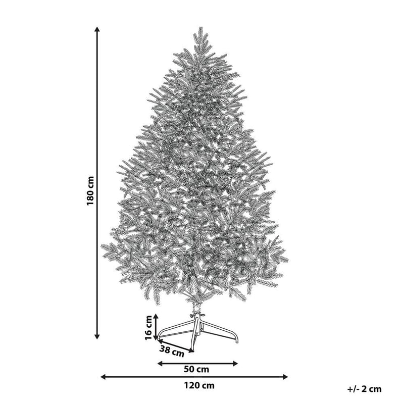 Masala Luminen Muovikuusi 180 cm - Valkoinen/Vihreä - Sisustustuotteet - Joulukoristeet & juhlakoristeet - Joulukoristeet - Tekokuusi
