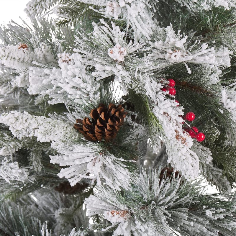Masala Luminen Muovikuusi 180 cm - Valkoinen/Vihreä - Sisustustuotteet - Joulukoristeet & juhlakoristeet - Joulukoristeet - Tekokuusi