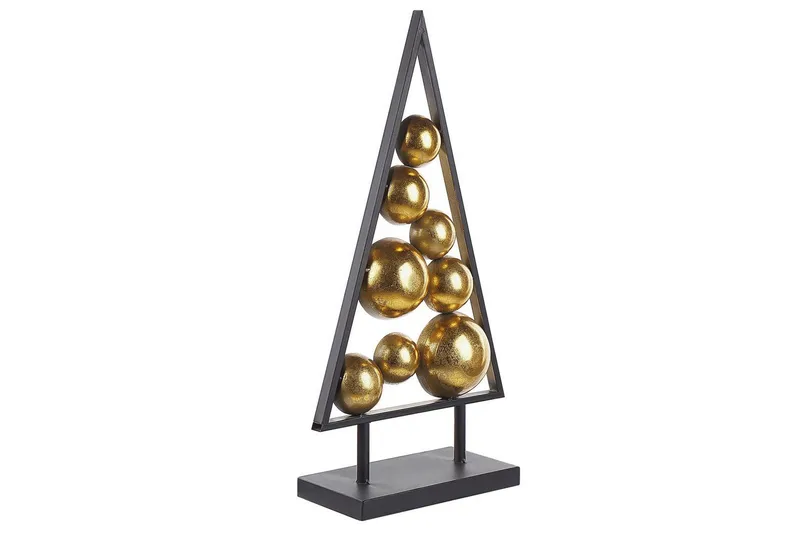 Prydnadsfigur Beliani Ranua Black||GOLD
