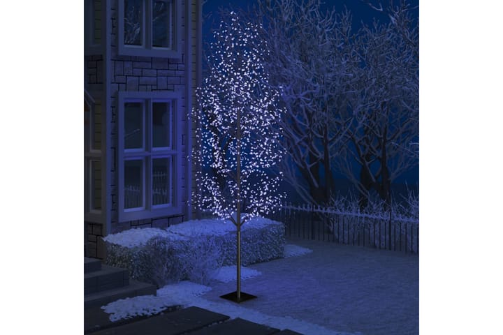 Joulukuusi 1 200 sinistä LED-valoa kirsikankukka 400 cm - Tekokuusi