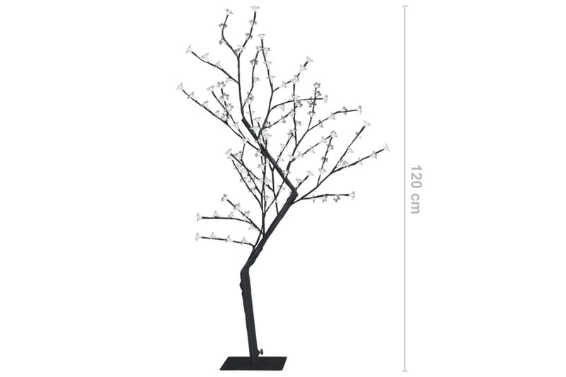 Joulukuusi 128 lämpimän valkoista LED-valoa 120cm - Sisustustuotteet - Joulukoristeet & juhlakoristeet - Joulukoristeet - Tekokuusi