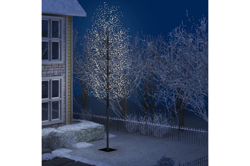Joulukuusi 2 000 kylmän valk. LED-valoa kirsikankukka 500cm - Sisustustuotteet - Joulukoristeet & juhlakoristeet - Joulukoristeet - Tekokuusi
