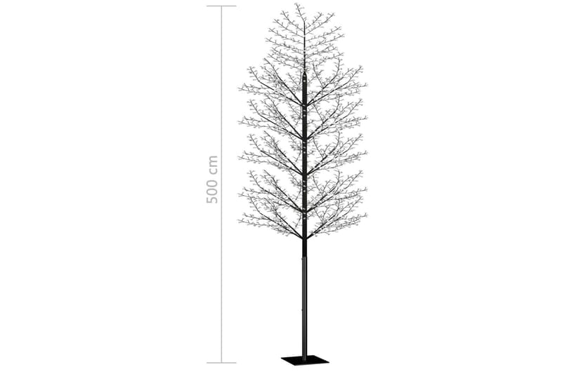 Joulukuusi 2 000 sinistä LED-valoa kirsikankukka 500 cm - Tekokuusi