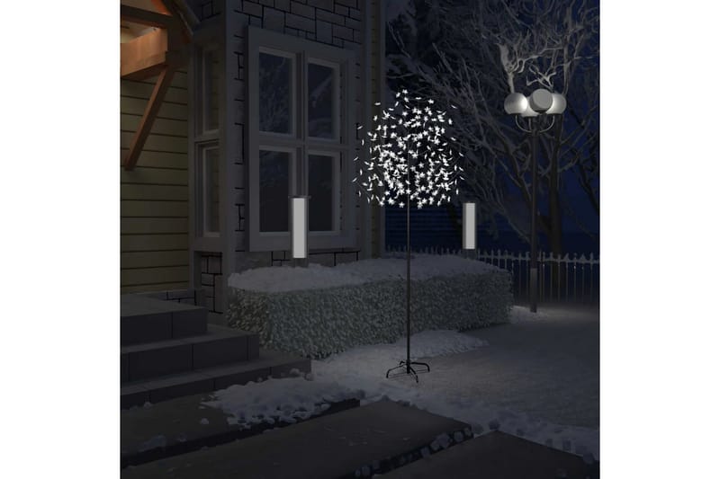 Joulukuusi 220 kylmän valk. LED-valoa kirsikankukka 220cm - Sisustustuotteet - Joulukoristeet & juhlakoristeet - Joulukoristeet - Tekokuusi