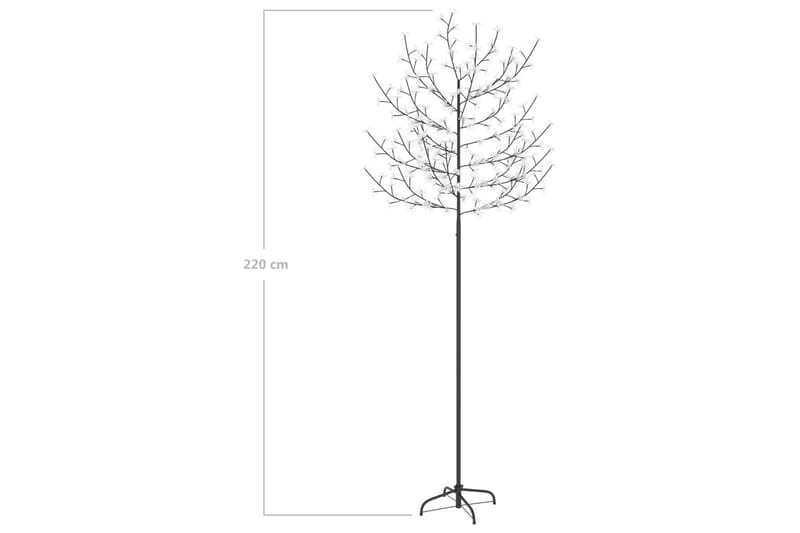 Joulukuusi 220 kylmän valk. LED-valoa kirsikankukka 220cm - Sisustustuotteet - Joulukoristeet & juhlakoristeet - Joulukoristeet - Tekokuusi