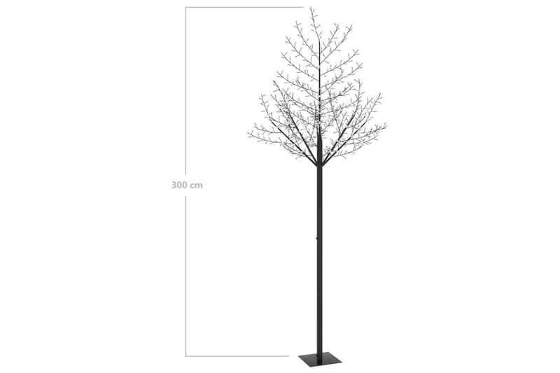 Joulukuusi 600 sinistä LED-valoa kirsikankukka 300 cm - Tekokuusi