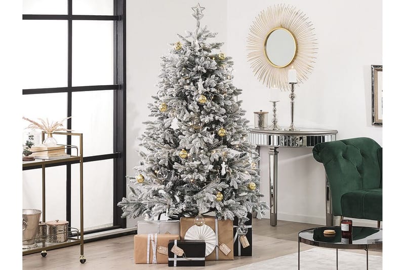 Joulukuusi Thaker 180 cm - Valkoinen - Sisustustuotteet - Joulukoristeet & juhlakoristeet - Joulukoristeet - Tekokuusi