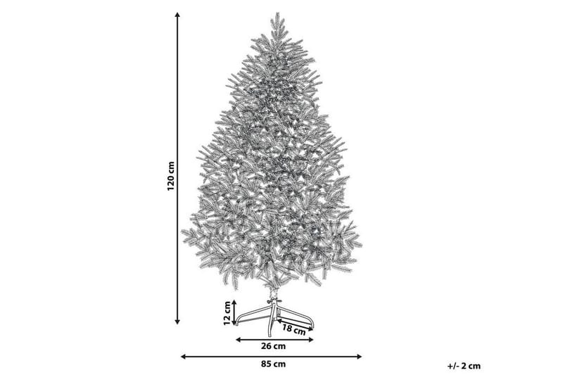 Joulukuusi Yarley 120 cm - Vihreä - Sisustustuotteet - Joulukoristeet & juhlakoristeet - Joulukoristeet - Tekokuusi