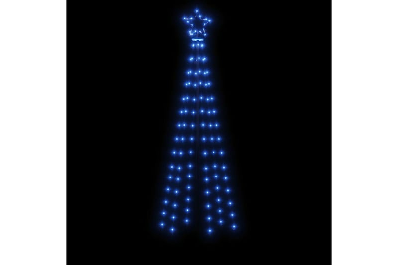 Joulukuusi piikillä 108 sinistä LED-valoa 180 cm - Sisustustuotteet - Joulukoristeet & juhlakoristeet - Joulukoristeet - Tekokuusi