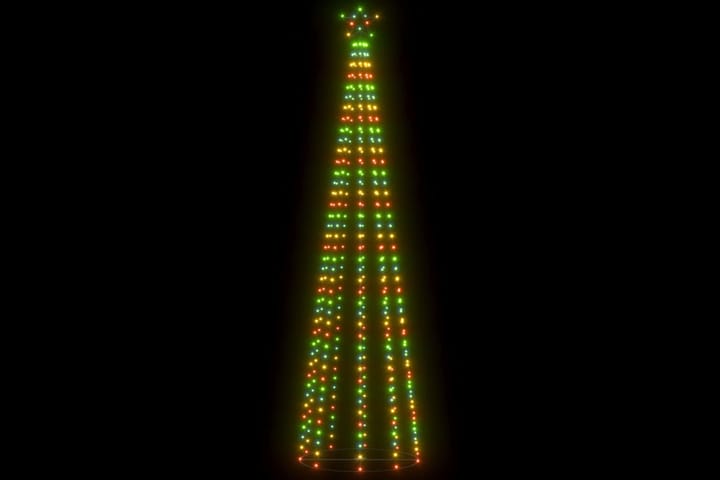 Kartio joulukuusi 400 moniväristä LED-valoa 100x360 cm - Tekokuusi