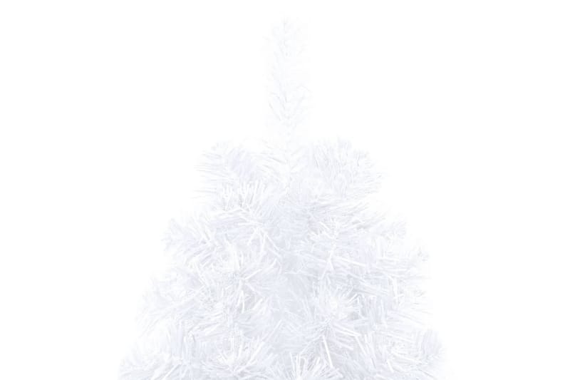 Tekojoulukuusen puolikas LED-valo ja pallot 240cm PVC - Sisustustuotteet - Joulukoristeet & juhlakoristeet - Joulukoristeet - Tekokuusi