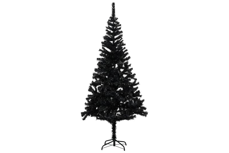 Tekojoulukuusi jalustalla musta 240 cm PVC - Sisustustuotteet - Joulukoristeet & juhlakoristeet - Joulukoristeet - Tekokuusi