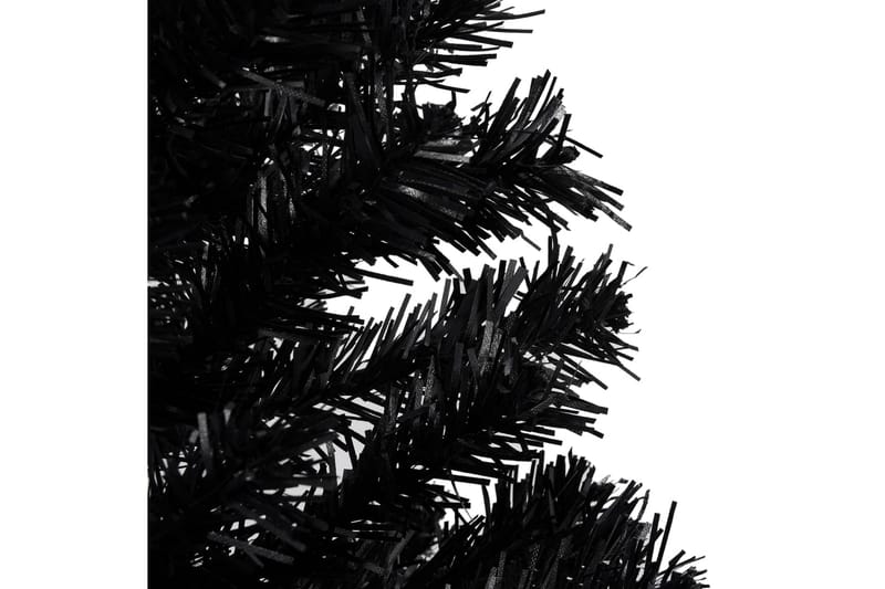 Tekojoulukuusi jalustalla musta 240 cm PVC - Sisustustuotteet - Joulukoristeet & juhlakoristeet - Joulukoristeet - Tekokuusi