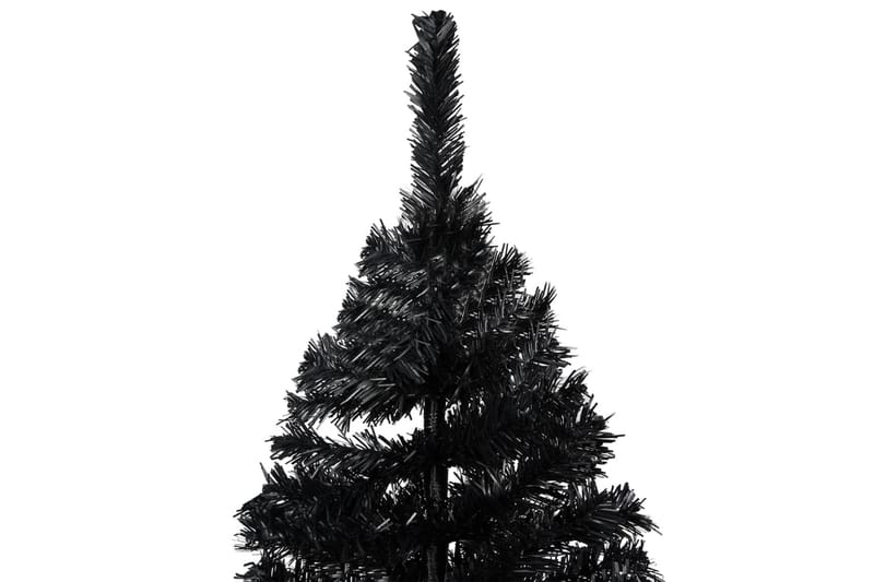 Tekojoulukuusi jalustalla musta 240 cm PVC - Sisustustuotteet - Joulukoristeet & juhlakoristeet - Joulukoristeet - Tekokuusi