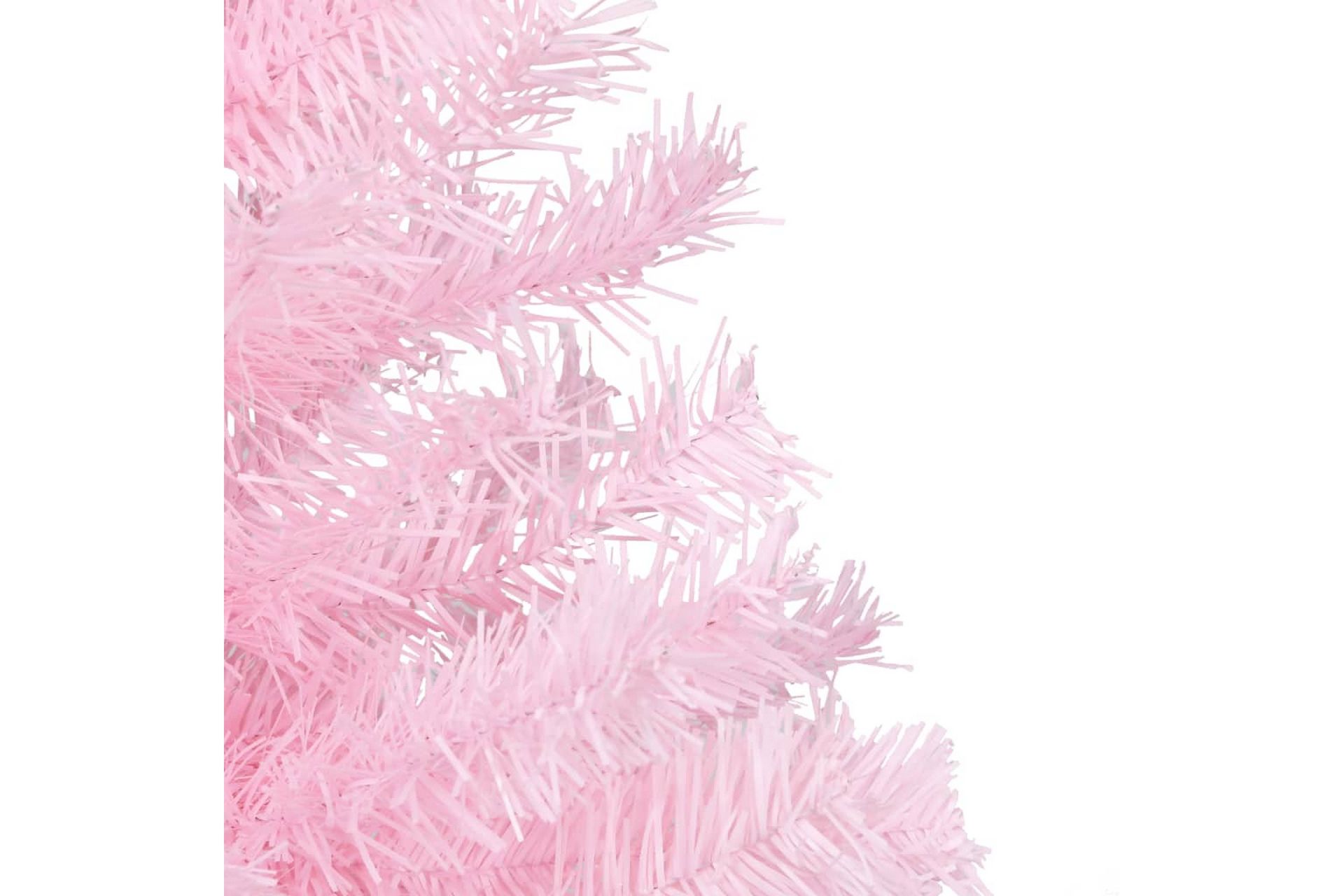 Tekojoulukuusi LED-valoilla ja palloilla pinkki 240 cm PVC - Sisustustuotteet - Joulukoristeet & juhlakoristeet - Joulukoristeet - Tekokuusi