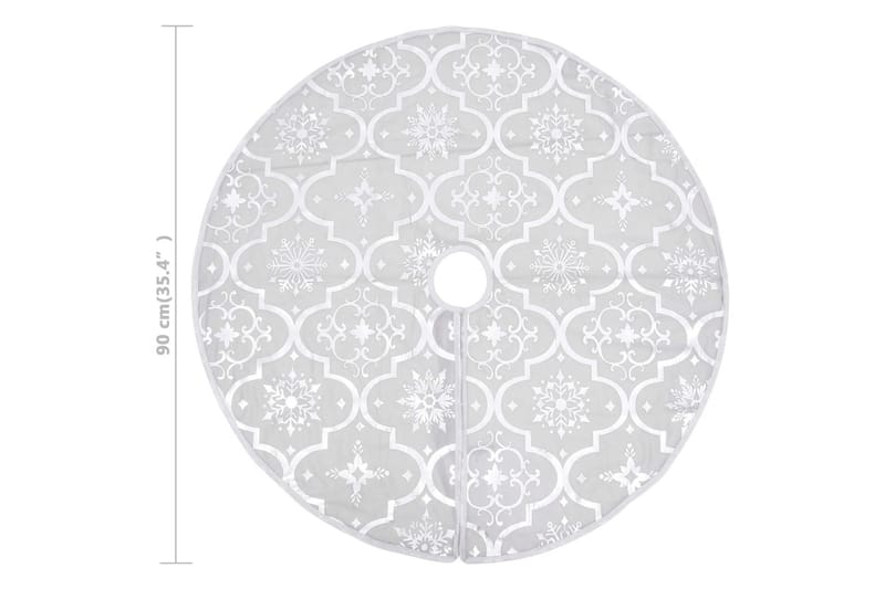 Ylellinen joulukuusen jalustapeite sukalla 90 cm kangas - Sisustustuotteet - Joulukoristeet & juhlakoristeet - Joulukoristeet - Joulukuusen jalka