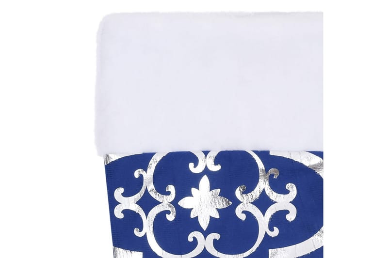 Ylellinen joulukuusen jalustapeite sukalla sininen 90 cm - Sisustustuotteet - Joulukoristeet & juhlakoristeet - Joulukoristeet - Joulukuusen jalka