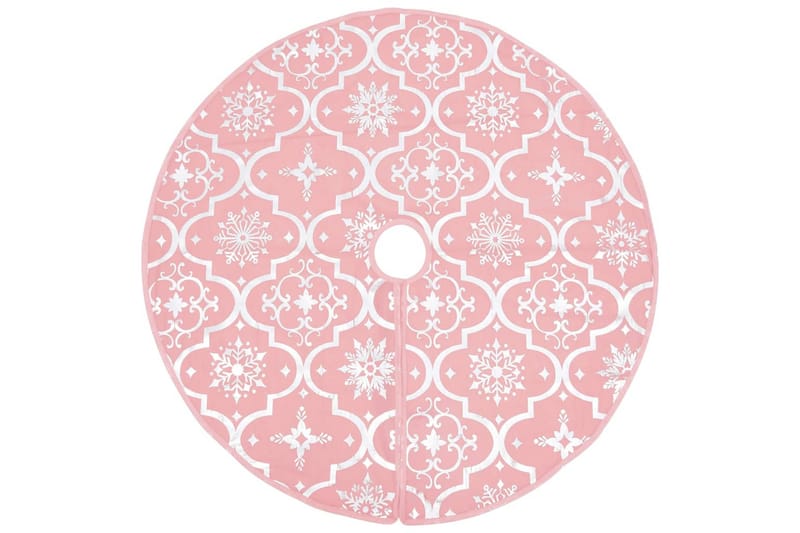 Ylellinen joulukuusen jalustapeite sukalla pinkki 90 cm - Sisustustuotteet - Joulukoristeet & juhlakoristeet - Joulukoristeet - Joulukuusen jalka