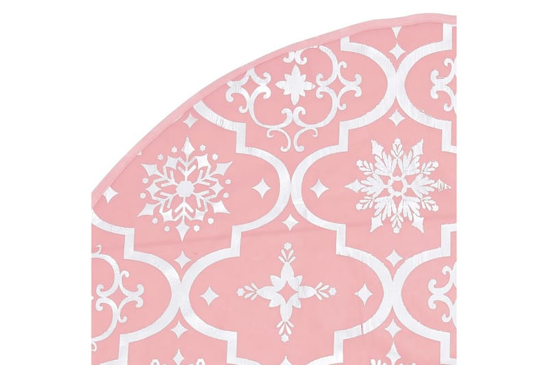 Ylellinen joulukuusen jalustapeite sukalla pinkki 90 cm - Sisustustuotteet - Joulukoristeet & juhlakoristeet - Joulukoristeet - Joulukuusen jalka