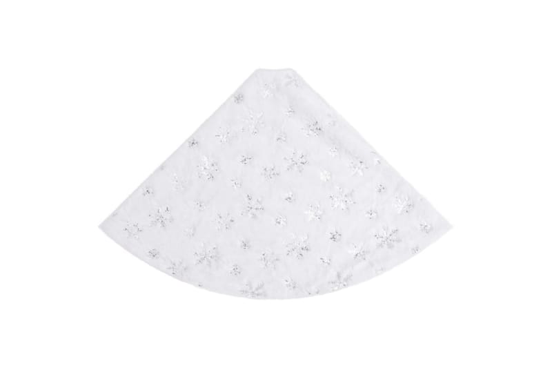 Ylellinen joulukuusen jalustapeite valkoinen 90 cm - Valkoinen - Sisustustuotteet - Joulukoristeet & juhlakoristeet - Joulukoristeet - Joulukuusen jalka