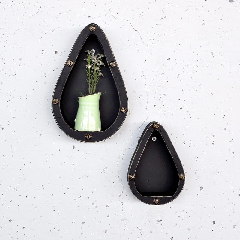 Decorative Wooden Wall Shelf Hanah Home - Sisustustuotteet - Kalustevetimet - Huonekaluhelat