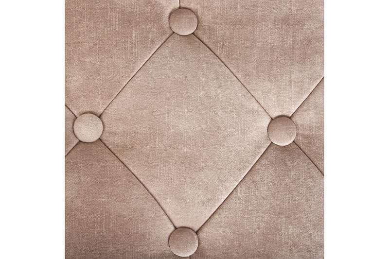 Istuimen penkki Roseville Tummabeige/Kulta - Tummabeige/Kulta - Huonekalut - Tuoli & nojatuoli - Penkki - Eteispenkki