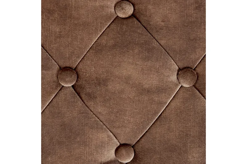 Istuimen penkki Roseville Tummanruskea/kulta - Tummanruskea/kulta - Huonekalut - Tuoli & nojatuoli - Penkki - Eteispenkki