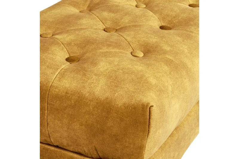 Istuimen penkki Roseville Keltainen/kulta - Keltainen/kulta - Huonekalut - Tuoli & nojatuoli - Penkki - Eteispenkki