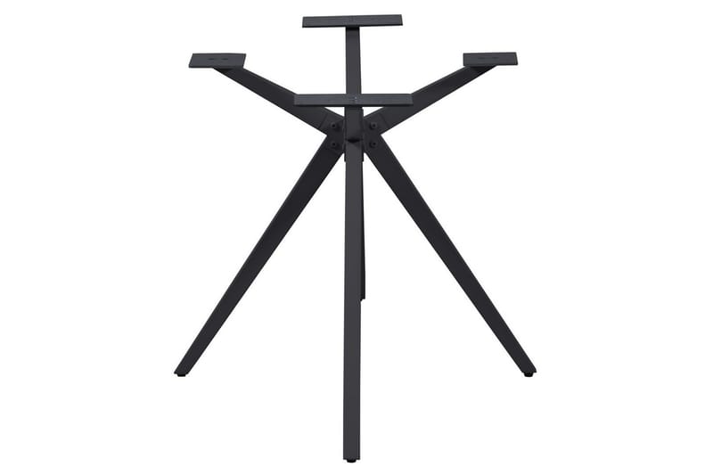 Pöydän jalka Hollanti - Musta, 72x170x80 cm - Sisustustuotteet - Kalustevetimet - Huonekaluhelat - Kalustejalat